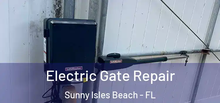 Electric Gate Repair Sunny Isles Beach - FL