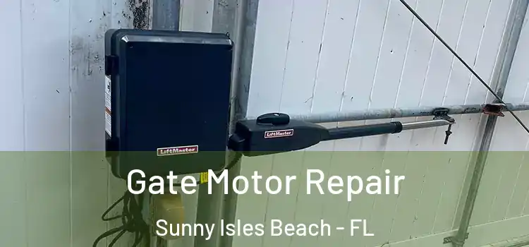 Gate Motor Repair Sunny Isles Beach - FL